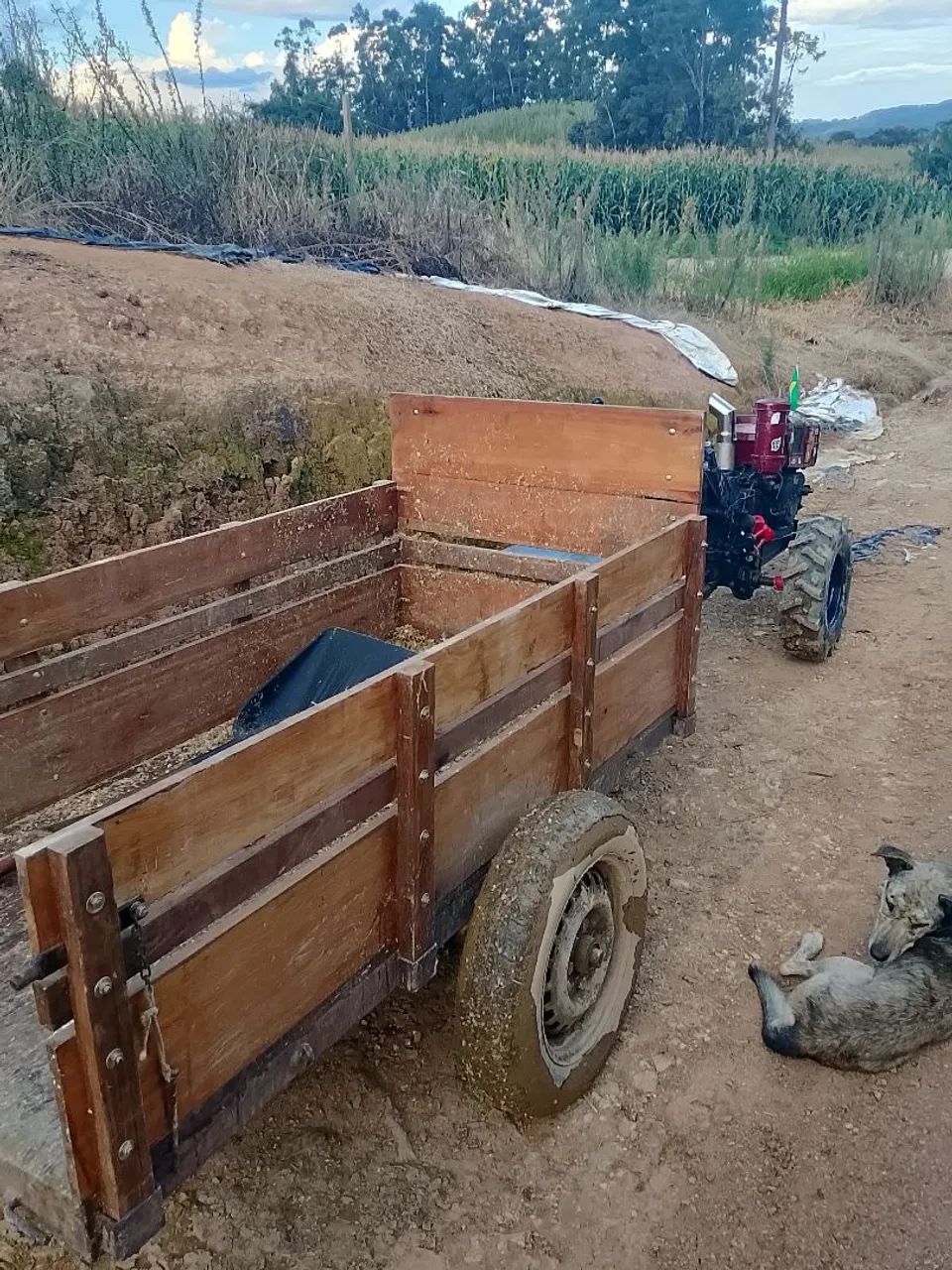 Tobata kr90+carreta+plantadeira - Foto 3