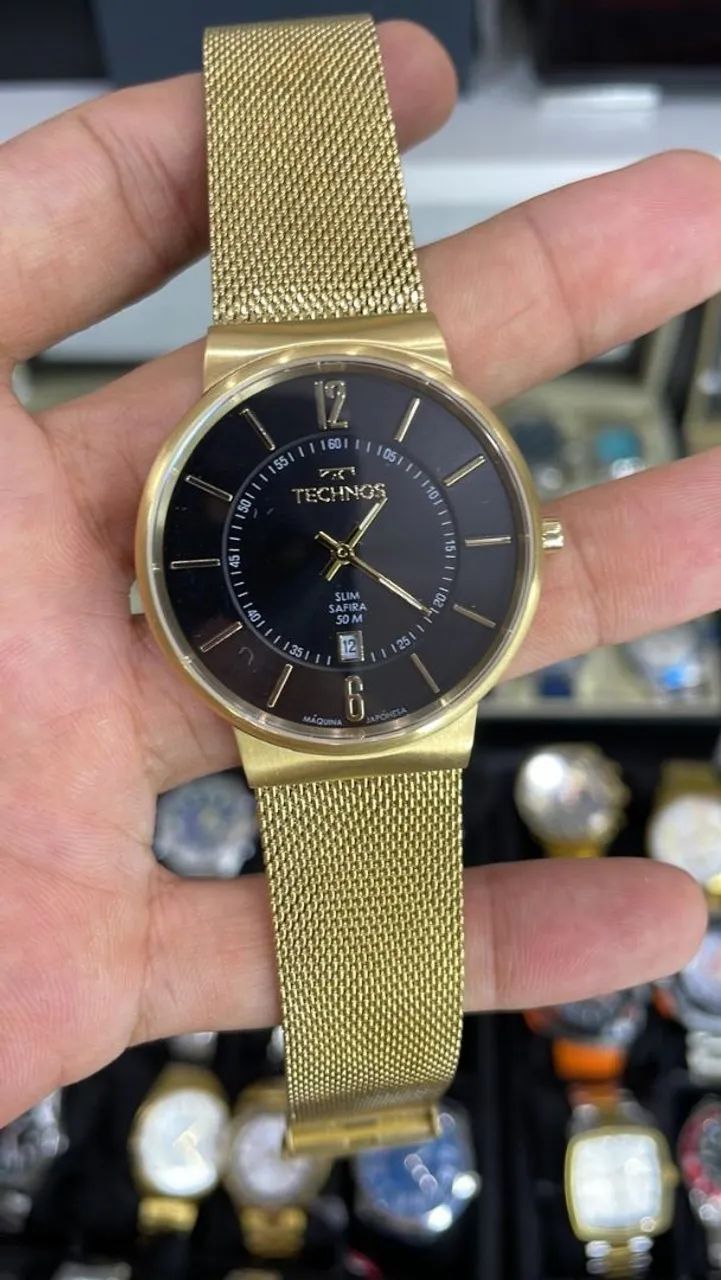 Relógio Slim Technos com 1 pulseira de brinde  - Foto 4