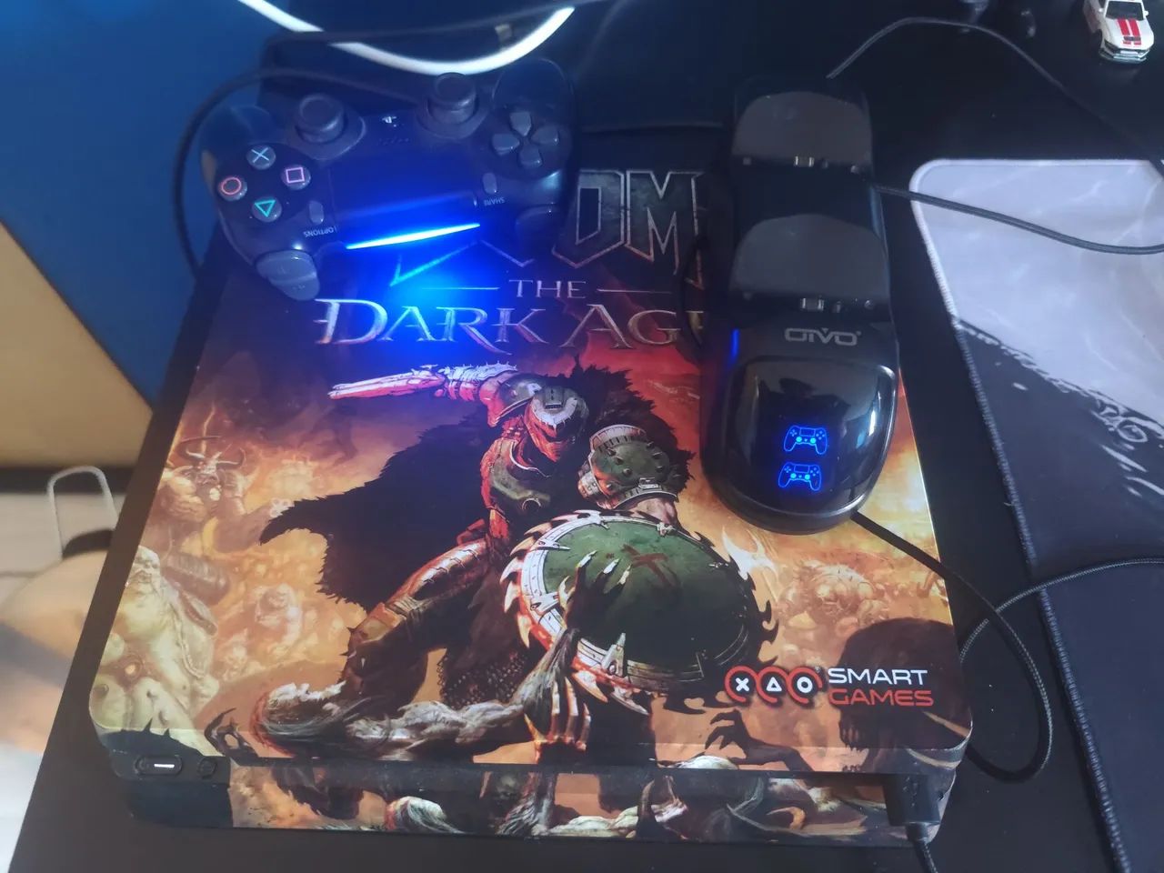 PS4 SLIM 1TB COMPLETO COM JOGOS  - Foto 2