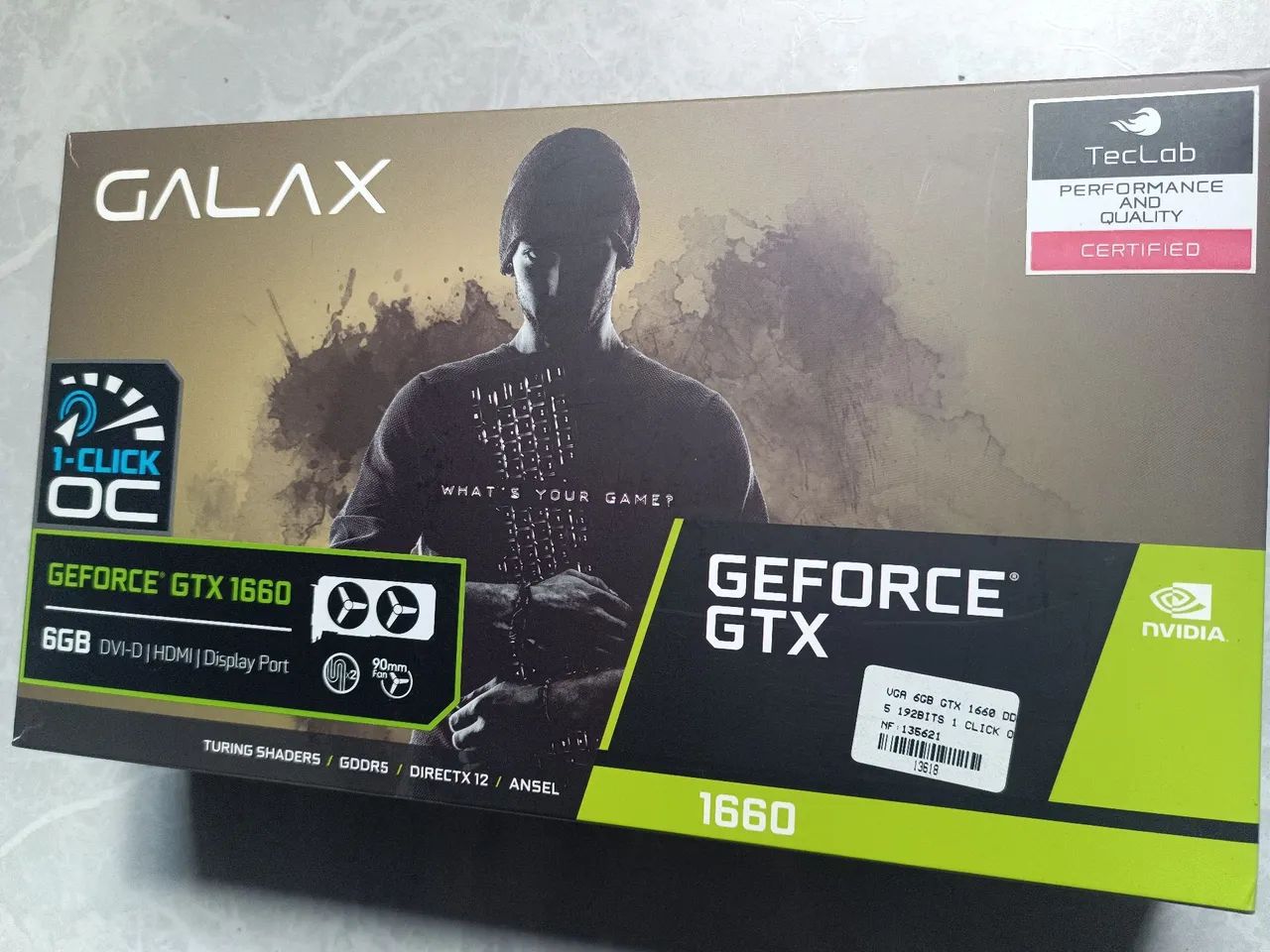 GTX 1660 6gb