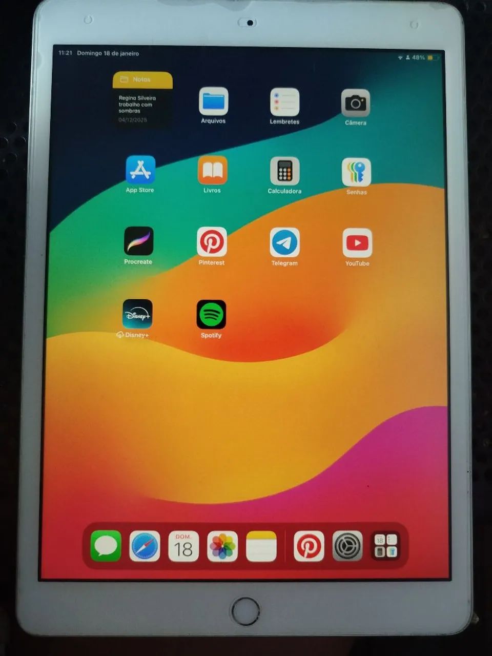 Ipad 8° geração + Apple Pencil 1° geração em excelente estado