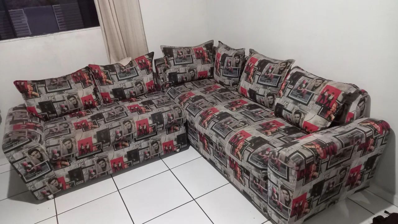 Sofá Retro Estampado  - Foto 3