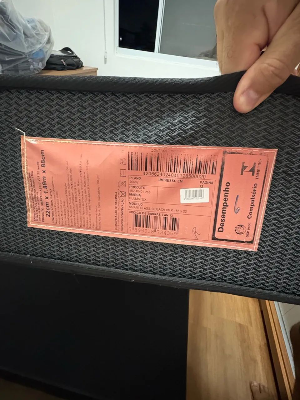 Cama box base+colchao - Foto 4