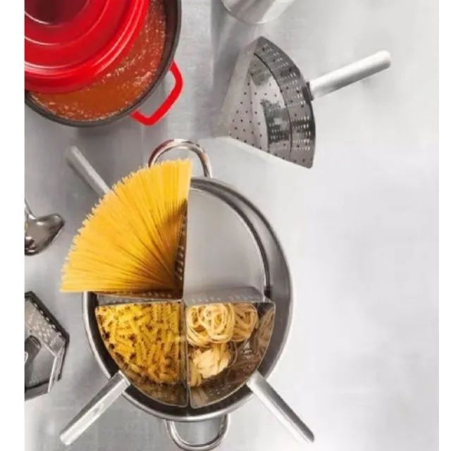 ESPAGUETEIRA COM 4 DIVISORIAS - BRINOX - Foto 3