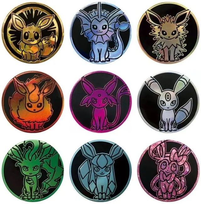 POKÉMON CENTER COIN COLLECTION VOL. 5 ? EEVEE & EVOLUTIONS ? - Foto 2