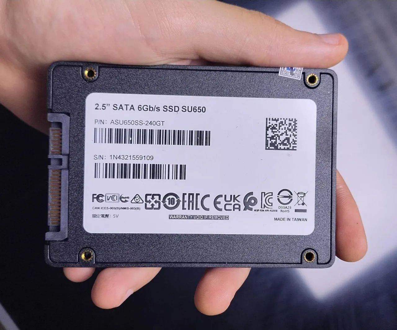 SSD 240GB Sata ADATA Funcionando Corretamente  - Foto 2