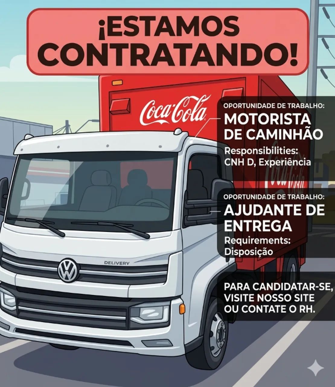 Motorista Entregador Bebidas Origem Santos 2026