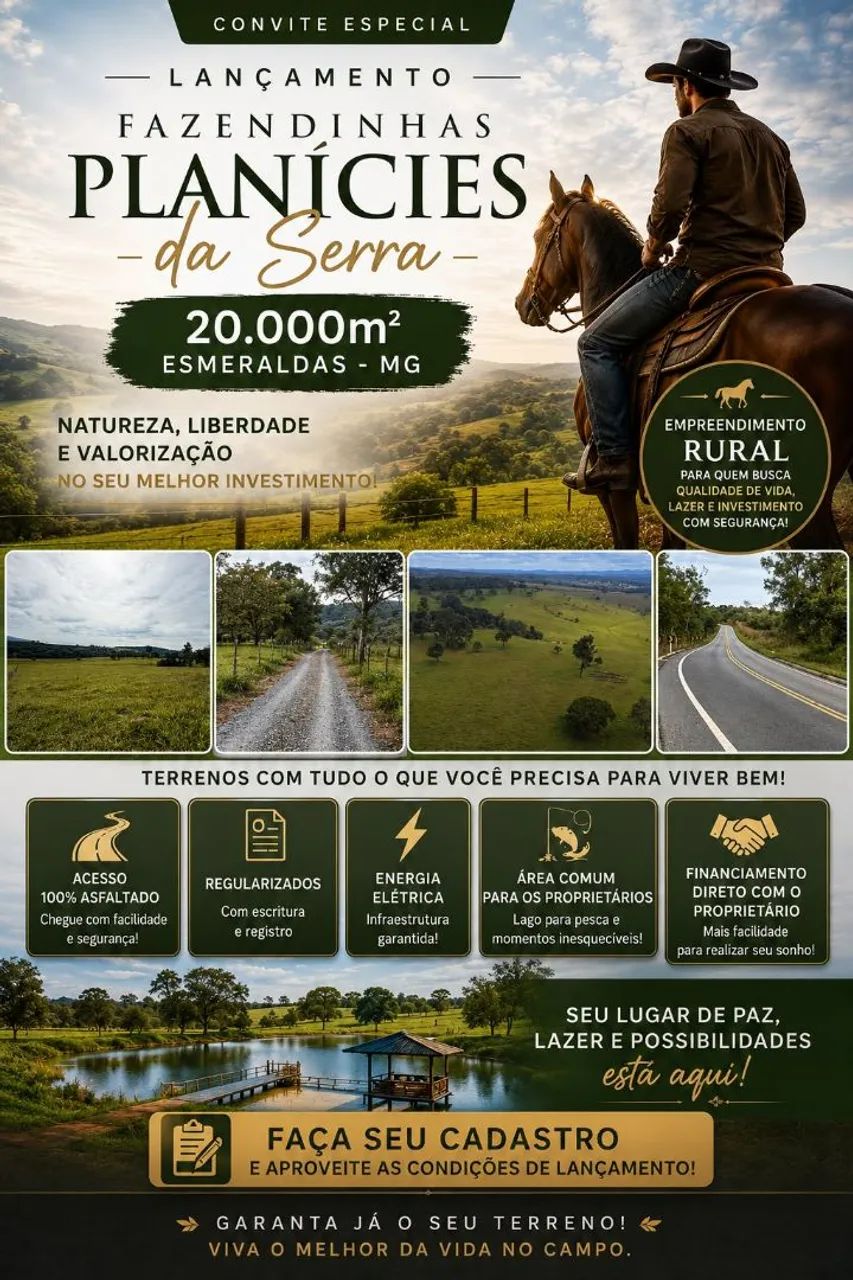 Fazendinhas em esmeralda 