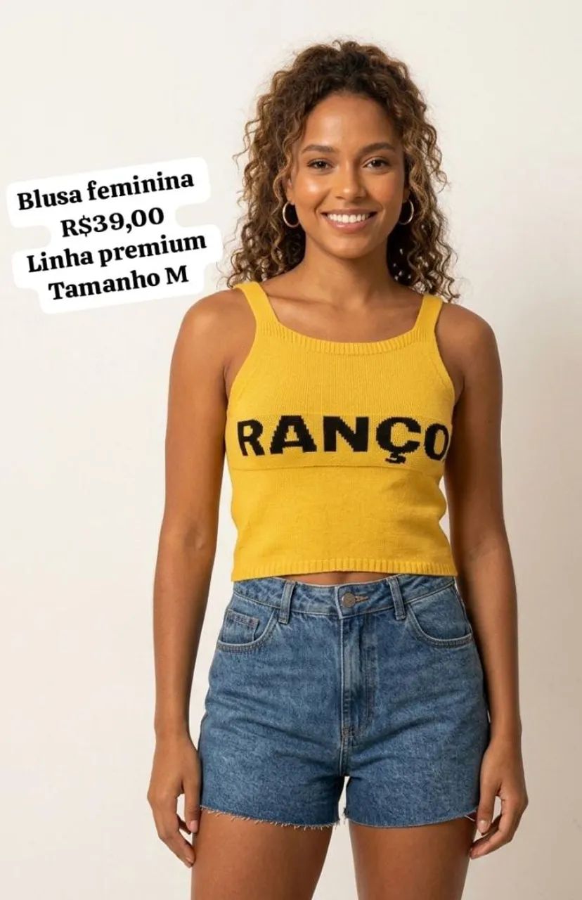 Blusa feminina tamanho M - Foto 4