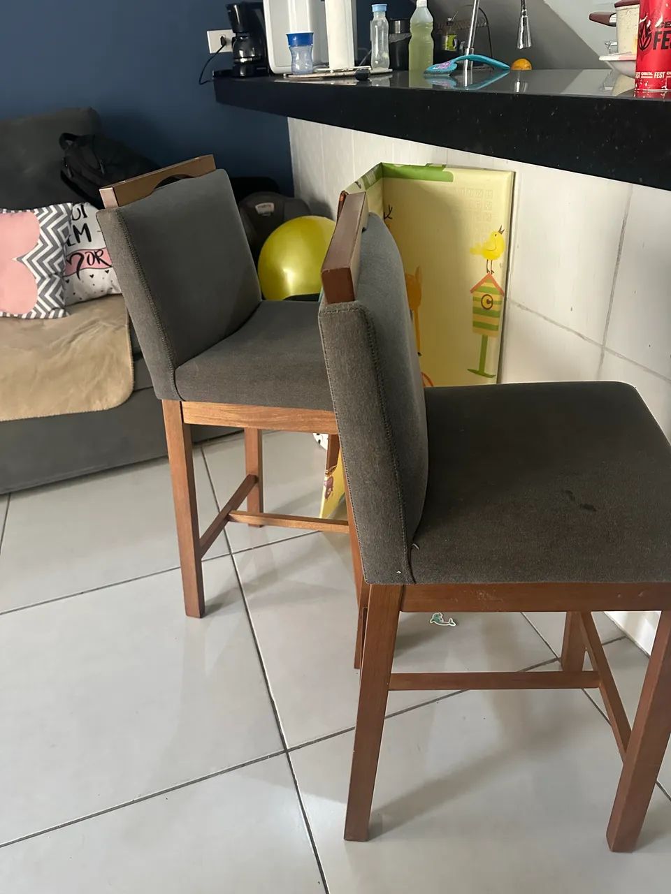 Cadeira de bancada  - Foto 2