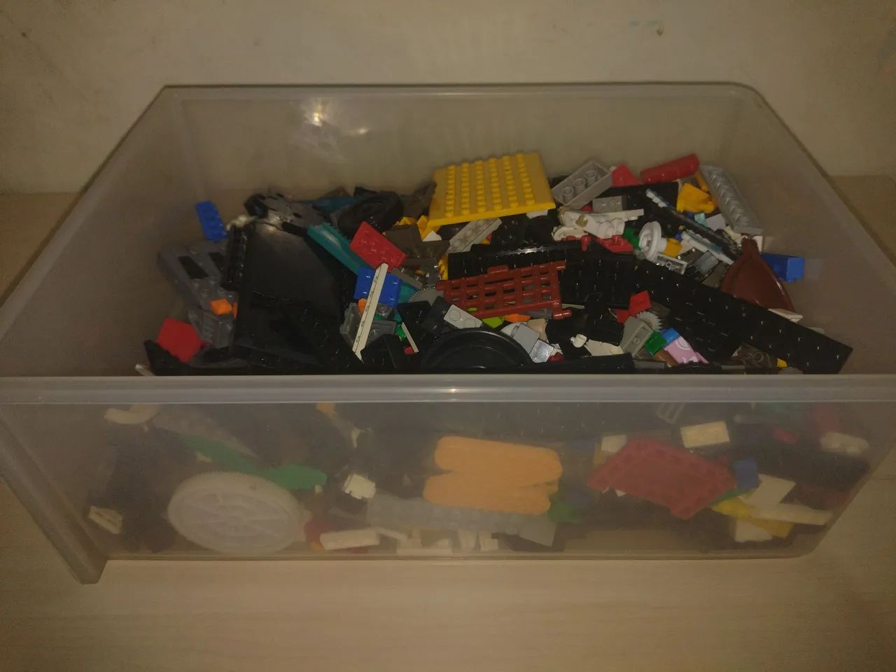 Peças de lego diversas  e aleatórios