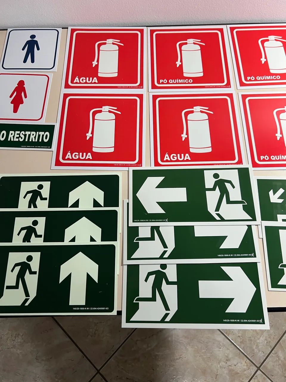 Placas Sinalização Segurança do Trabalho  - Foto 3