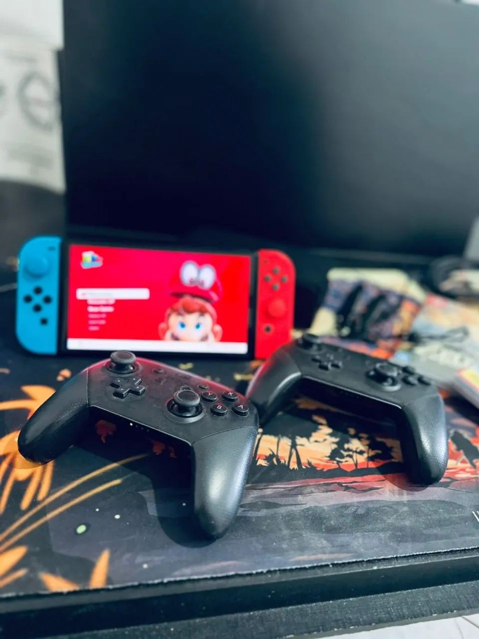 Nintendo switch oled completo 