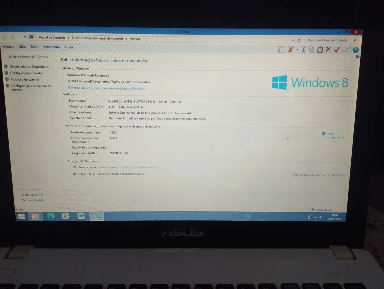 Notebook Asus X451C (processador I3) - Foto 4