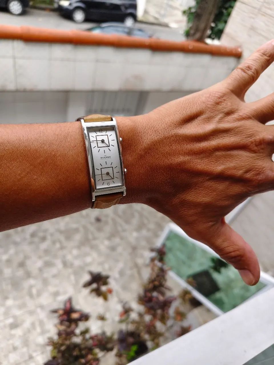 Relógio Skagen Denmark dual time - Foto 3