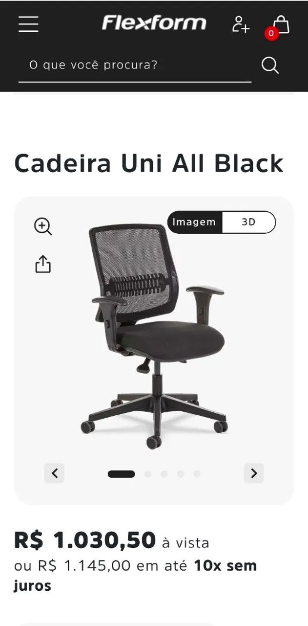 Cadeira flexform Uni - Foto 3