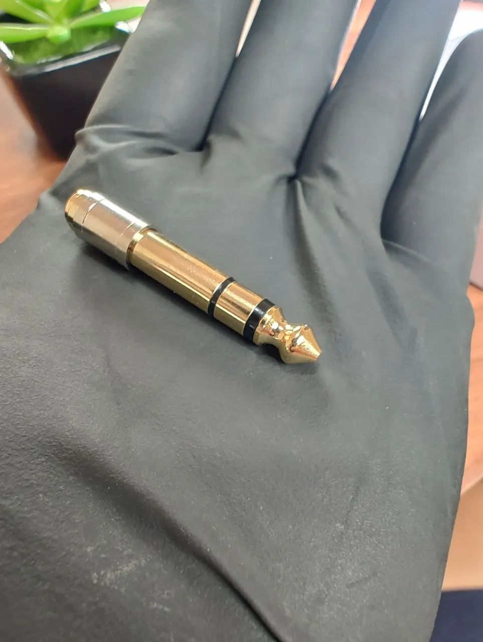 Adaptador de Áudio P10 para P2 - Foto 3