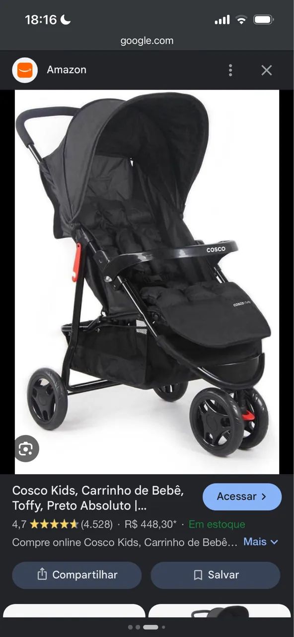 Carrinho de bebê cosco