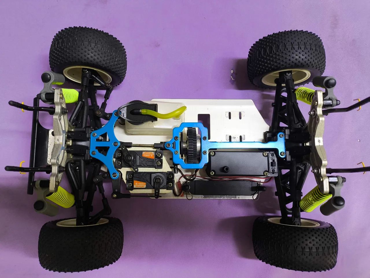 Chassi automodelo Monster Truck SSK thunder Tiger 2 marchas  - Foto 5