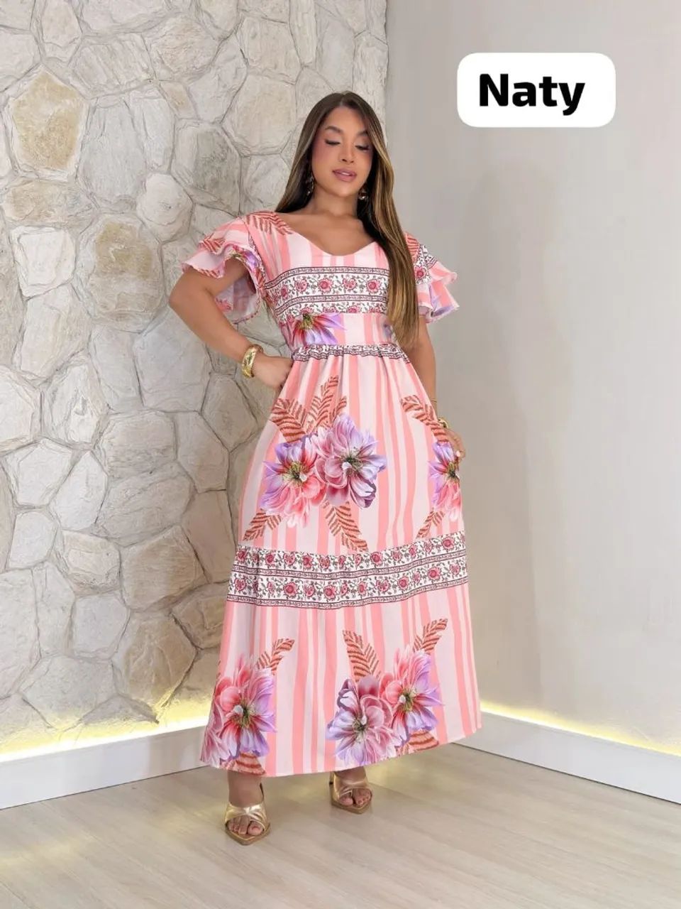 Vestidos longos macacão e conjunto  - Foto 4