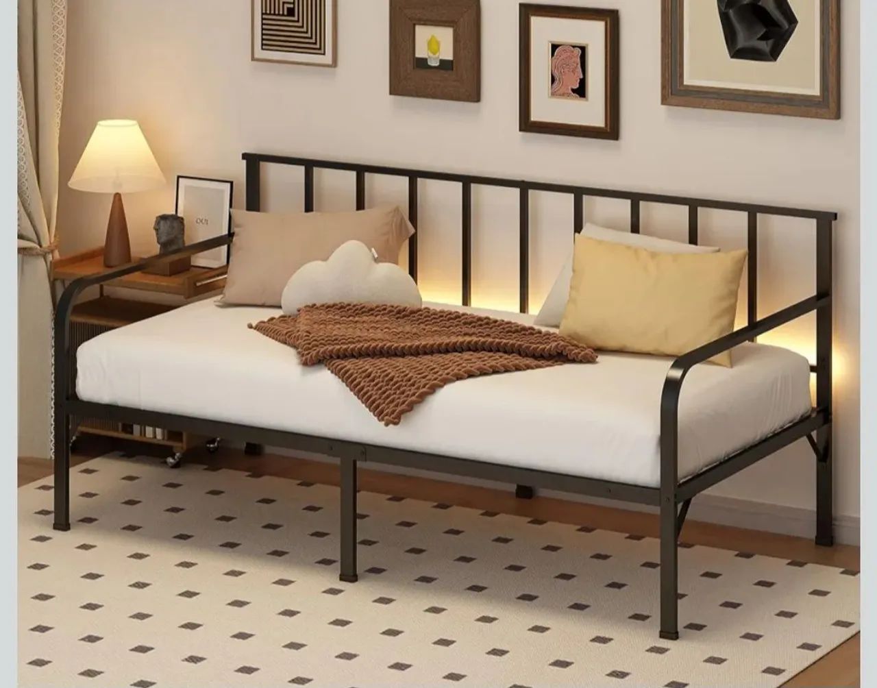 SOFÁ-CAMA NOVO (Sem colchão)  - Foto 5