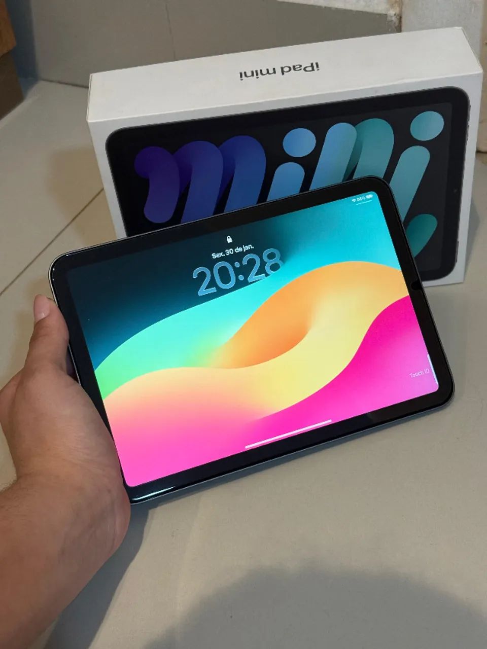 iPad Mini 6 256gb + Capa e Pelíula