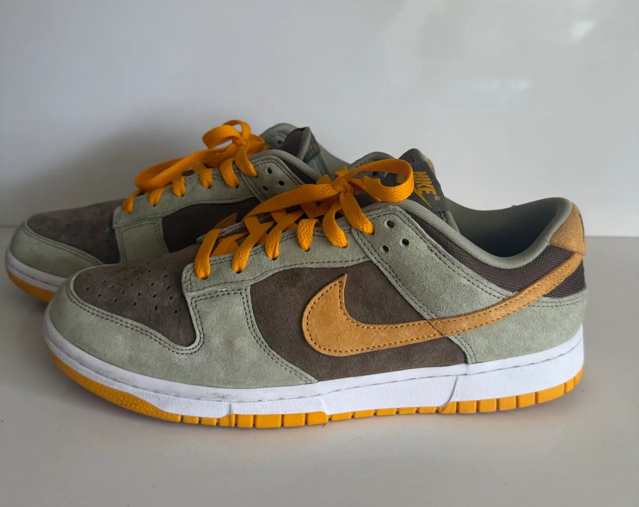 Tênis Nike Dunk Low Dusty Olive Original, Excelente Estado - Foto 3
