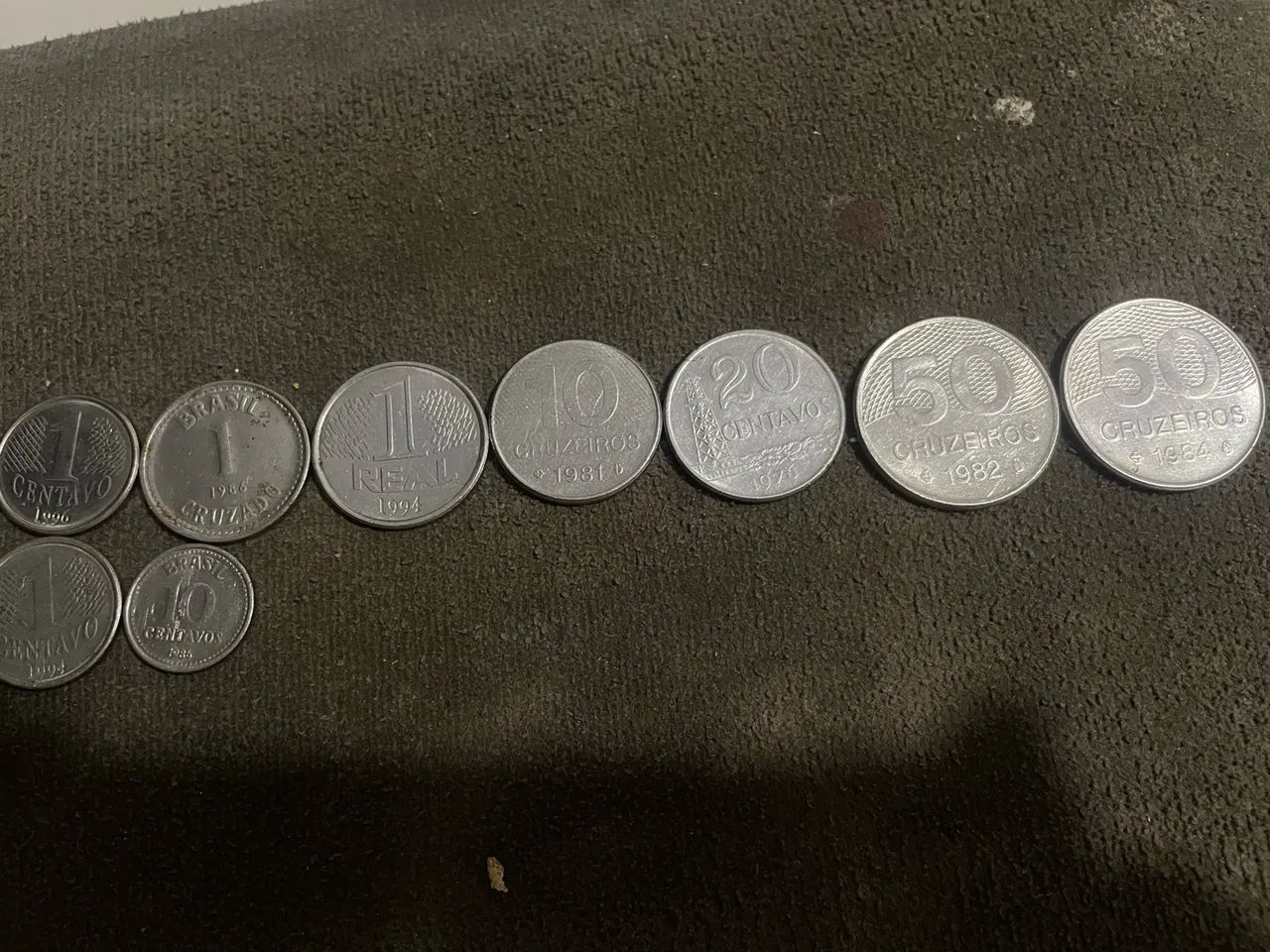 Moedas antigas 