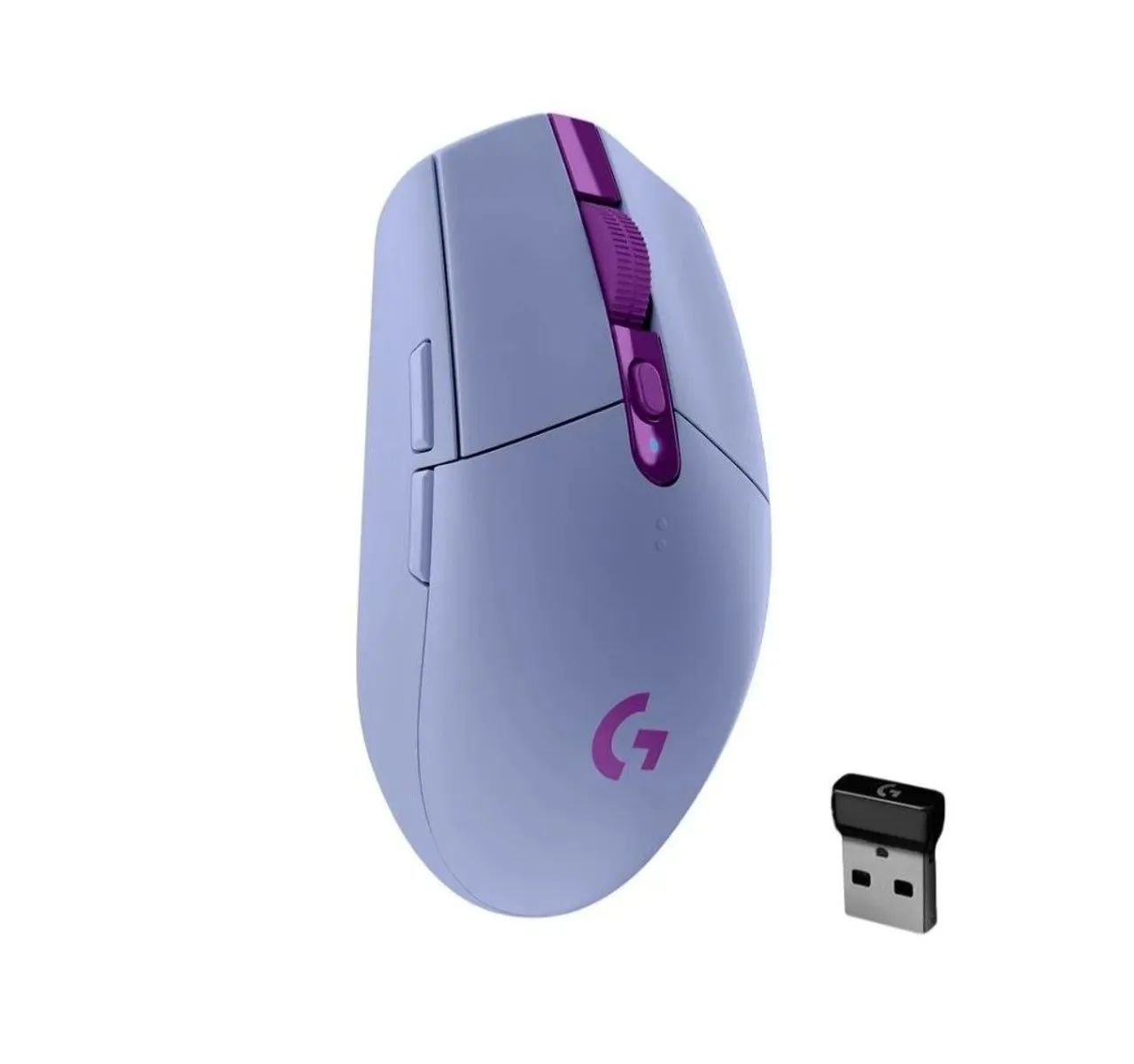 Mouse G305 gamer - lilás 