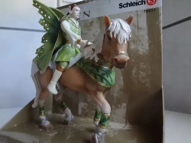 Schleich Bayala Elfos E Fadas - Falaroy Com Cavalo - Foto 4