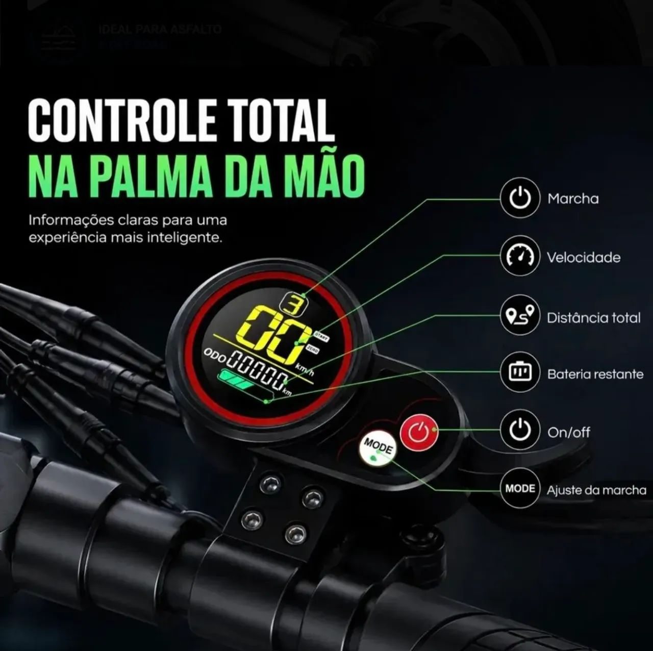 Patinete Scooter Elétrico 800W? - Foto 5