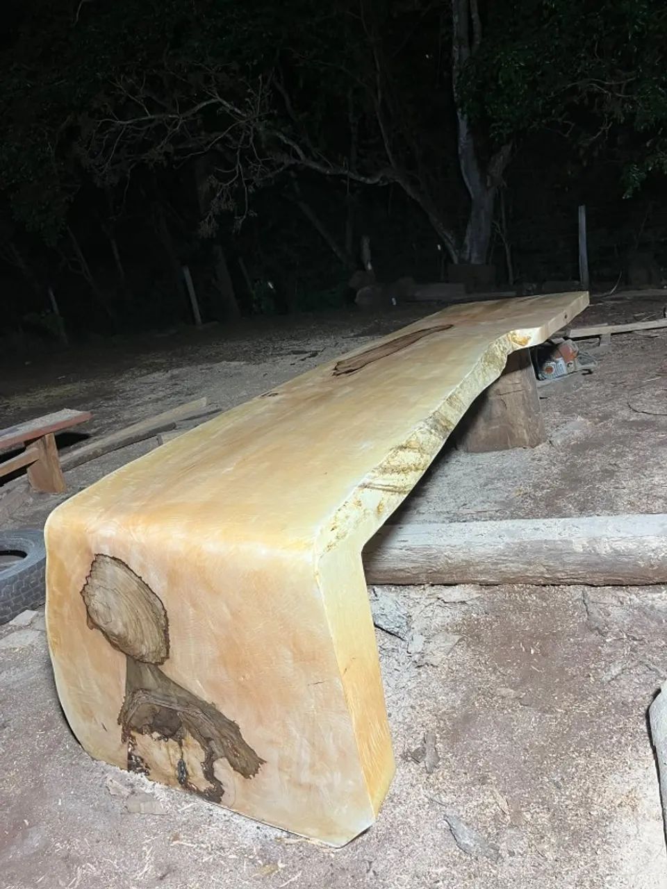 Mesa Rústica Cascata 3.5 Metros