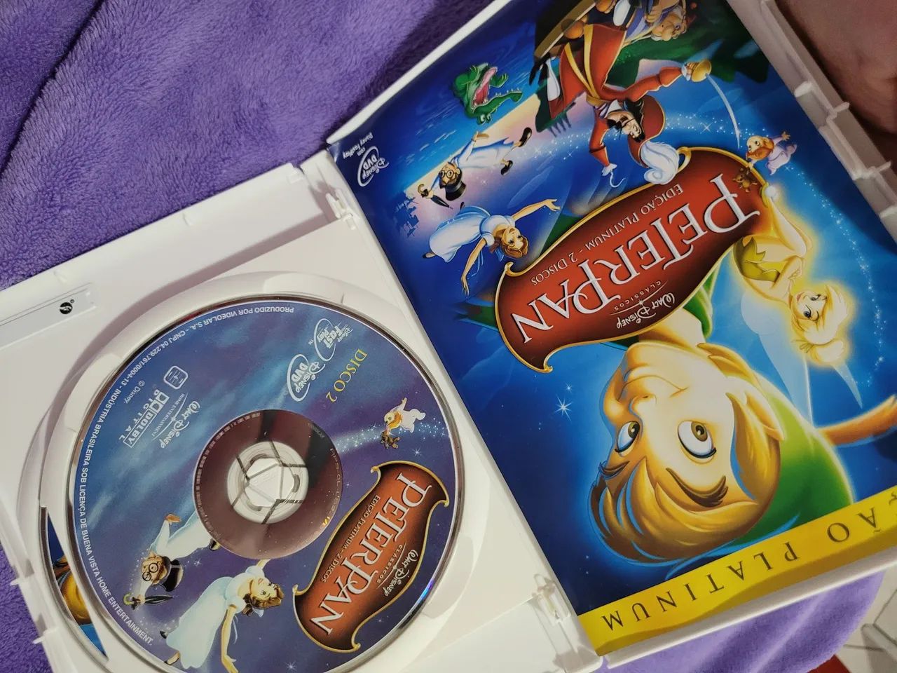 DVD PETER PAN EDIÇÃO PLATINUM - Foto 3