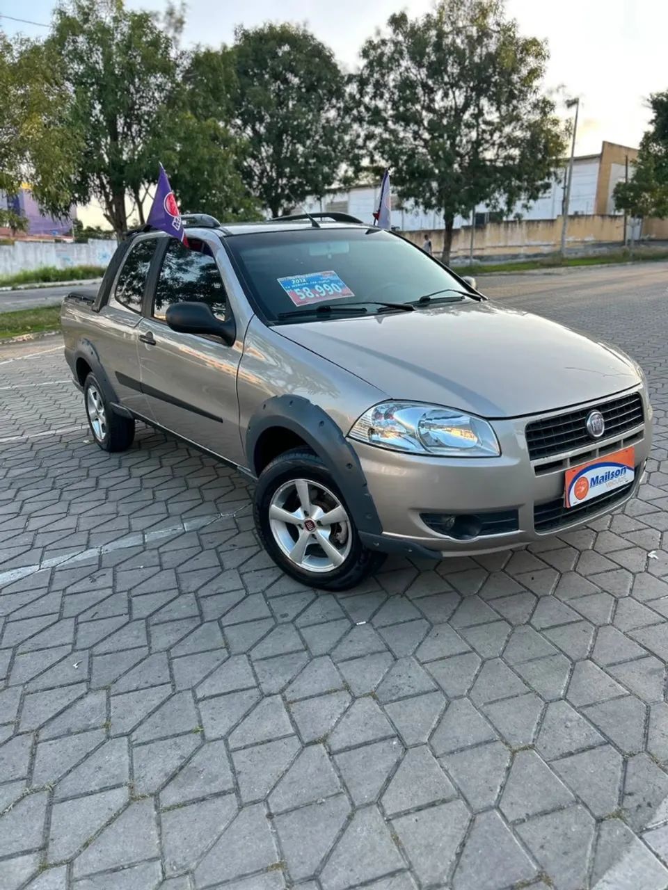 Fiat Strada Working 1.4 MPI Fire Flex 8V CD 2012 - Foto 2