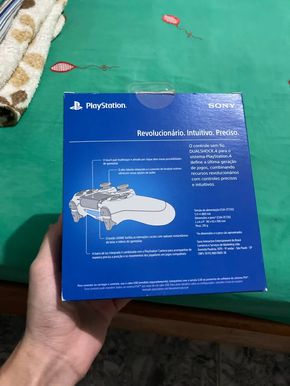 Controle Ps4 Original+NF - Foto 3