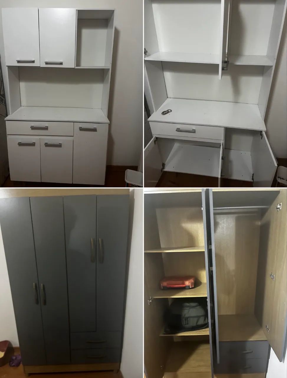 Armario de cozinha e Guarda Roupa