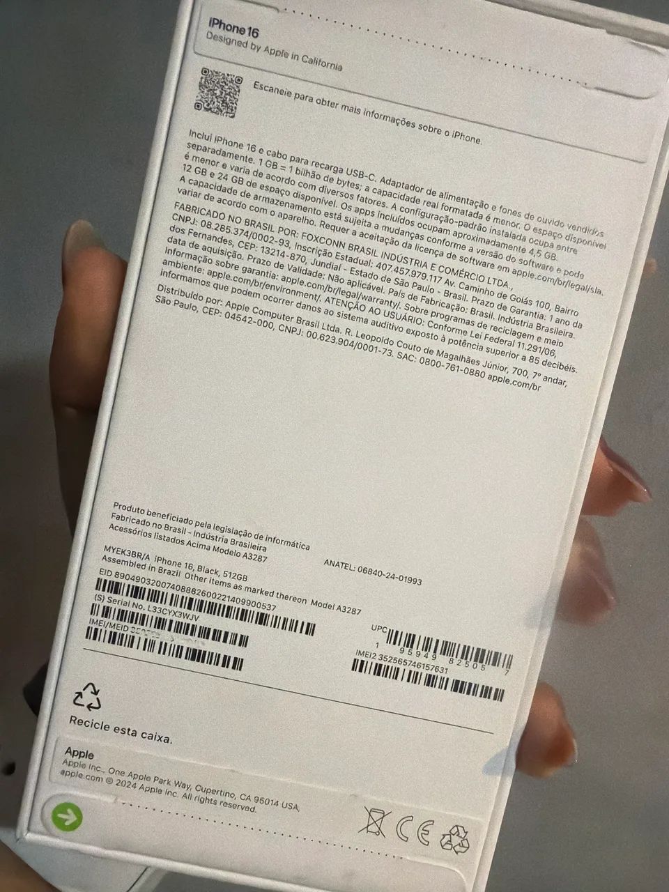 iPhone 16 512GB  - Foto 2