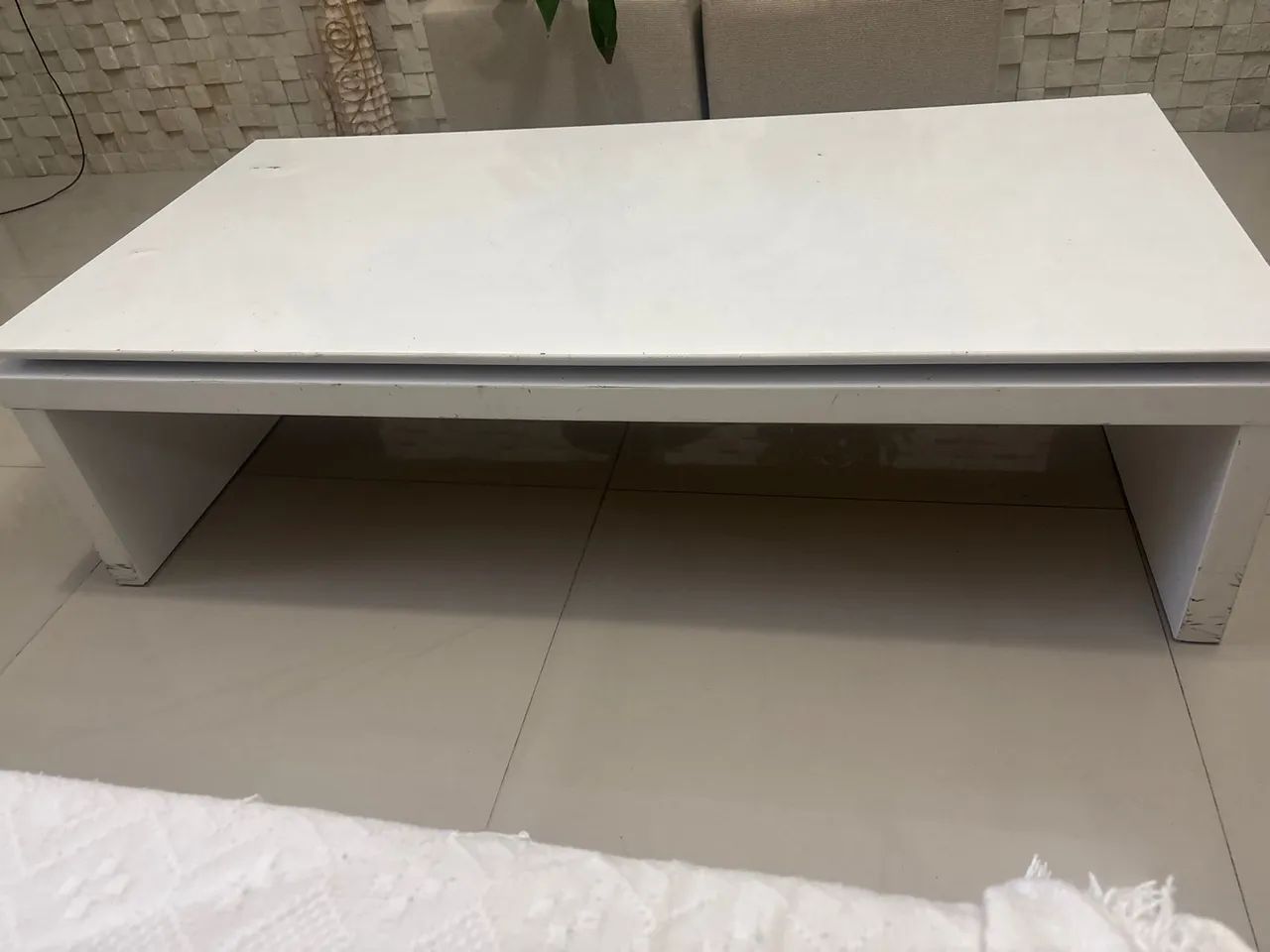 Mesa de centro branca