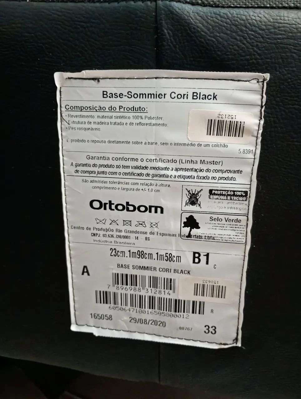 Cama box Queen 198x158 completa com cabeceira  - Foto 4