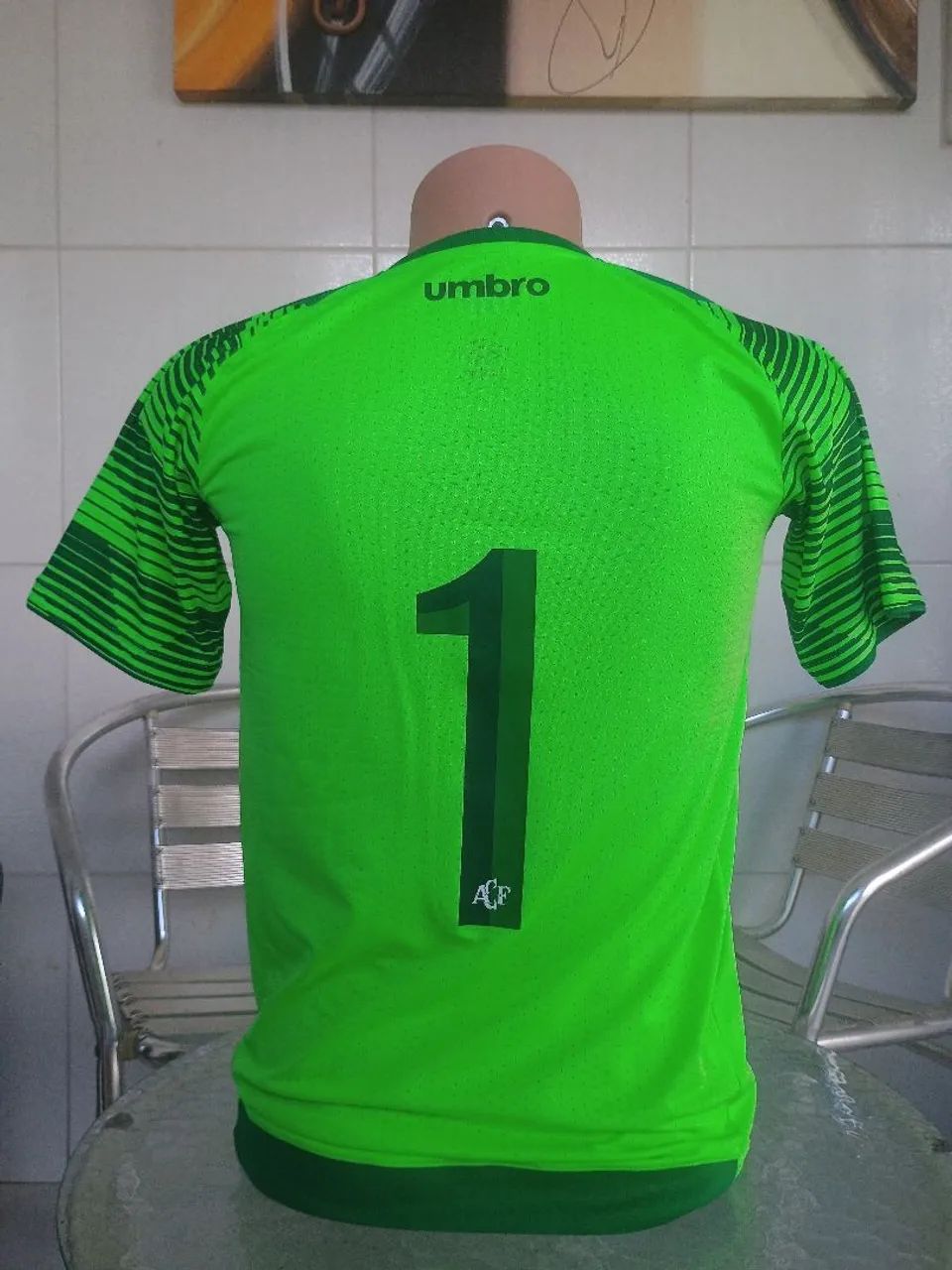 Camisa de goleiro chapecoense umbro 2017 - Foto 2