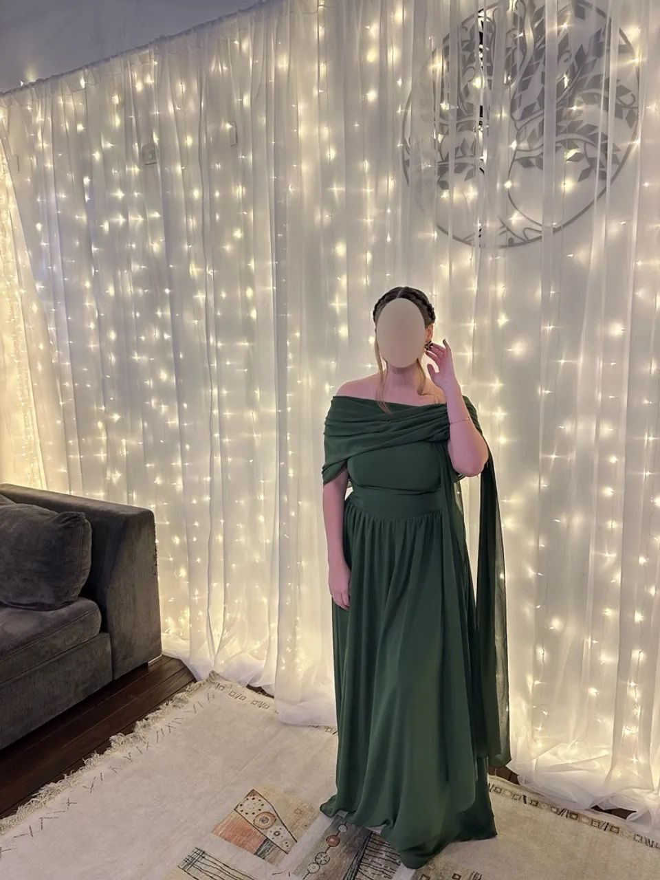 Vestido de festas - verde - Foto 3