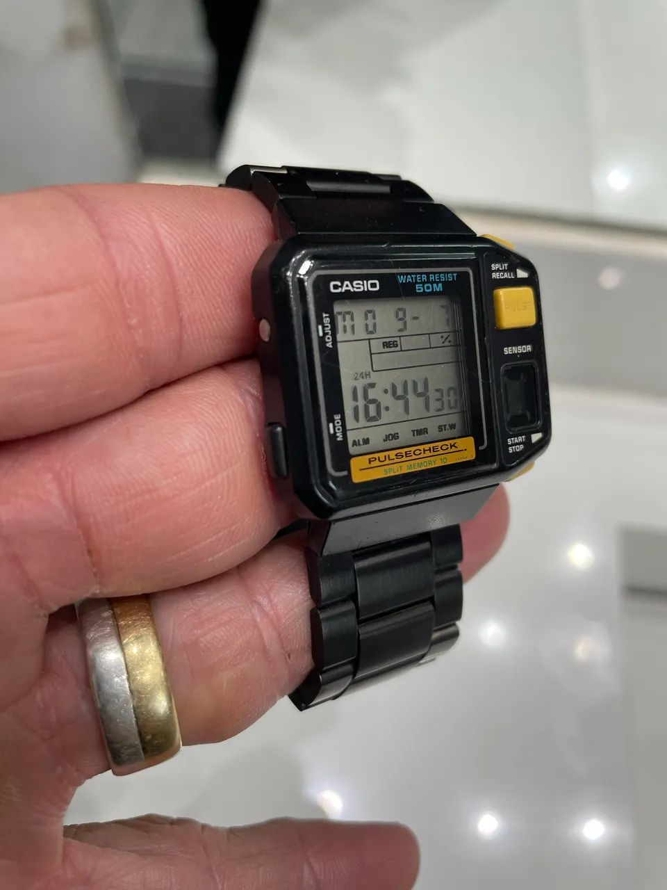 RELÍQUIA (CASIO pulsecheck jp-100w) Vintage - Foto 4