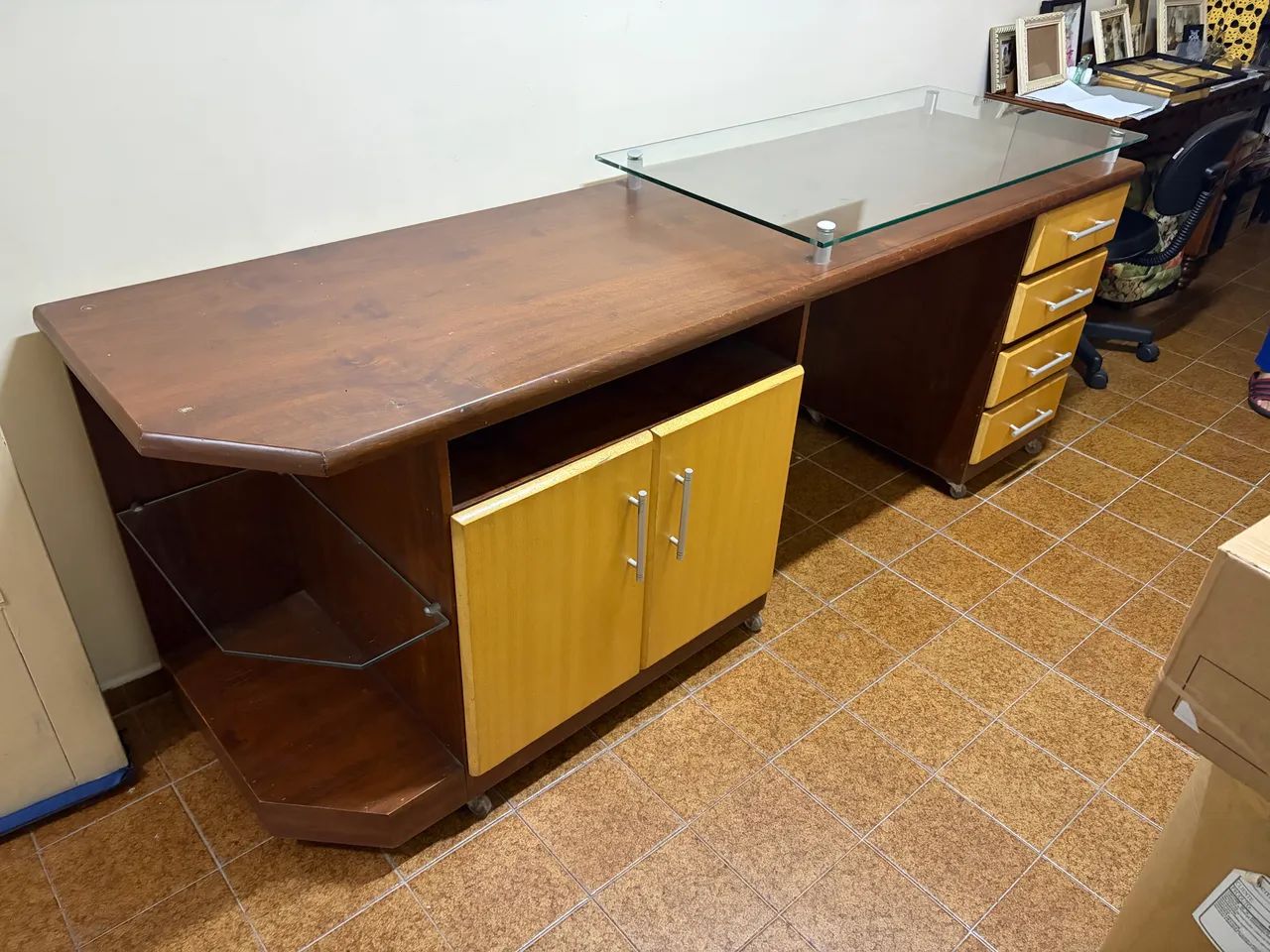 mesa de escritório escrivaninha - Foto 3