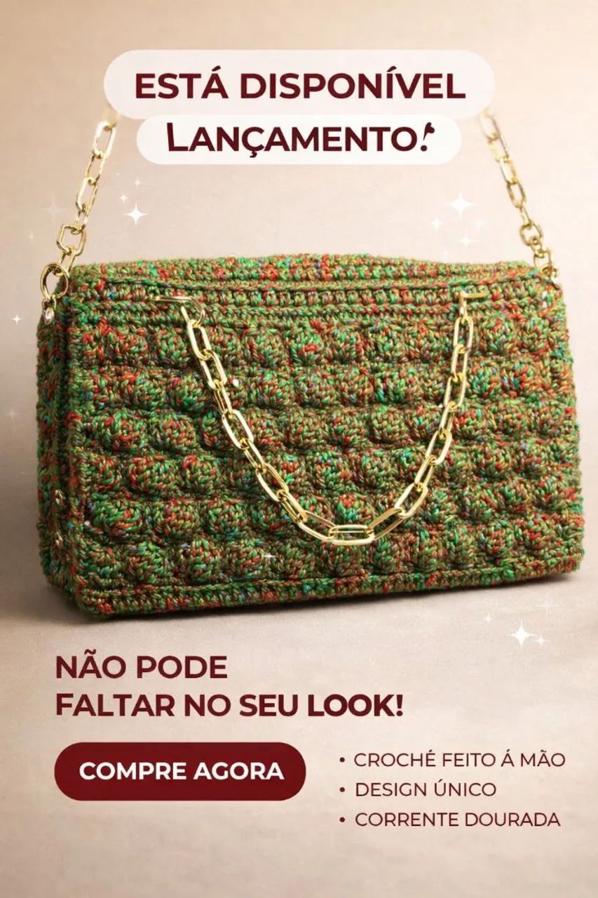 Bolsa de crochê 