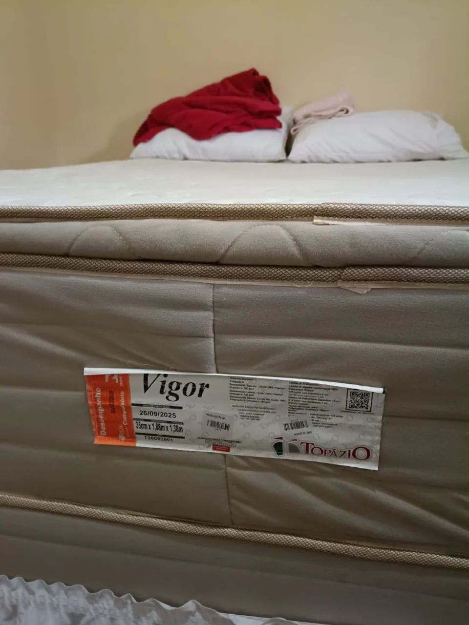 CAMA BOX CASAL - MOLAS ENSACADAS - Foto 3