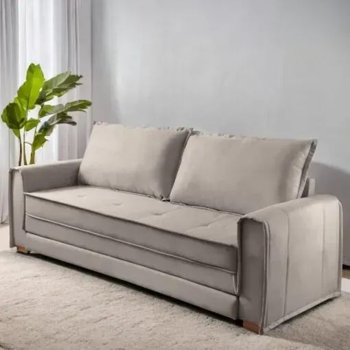 Sofá Cama Maldivas 2,20m - Produto Novo! Pague na Entrega!