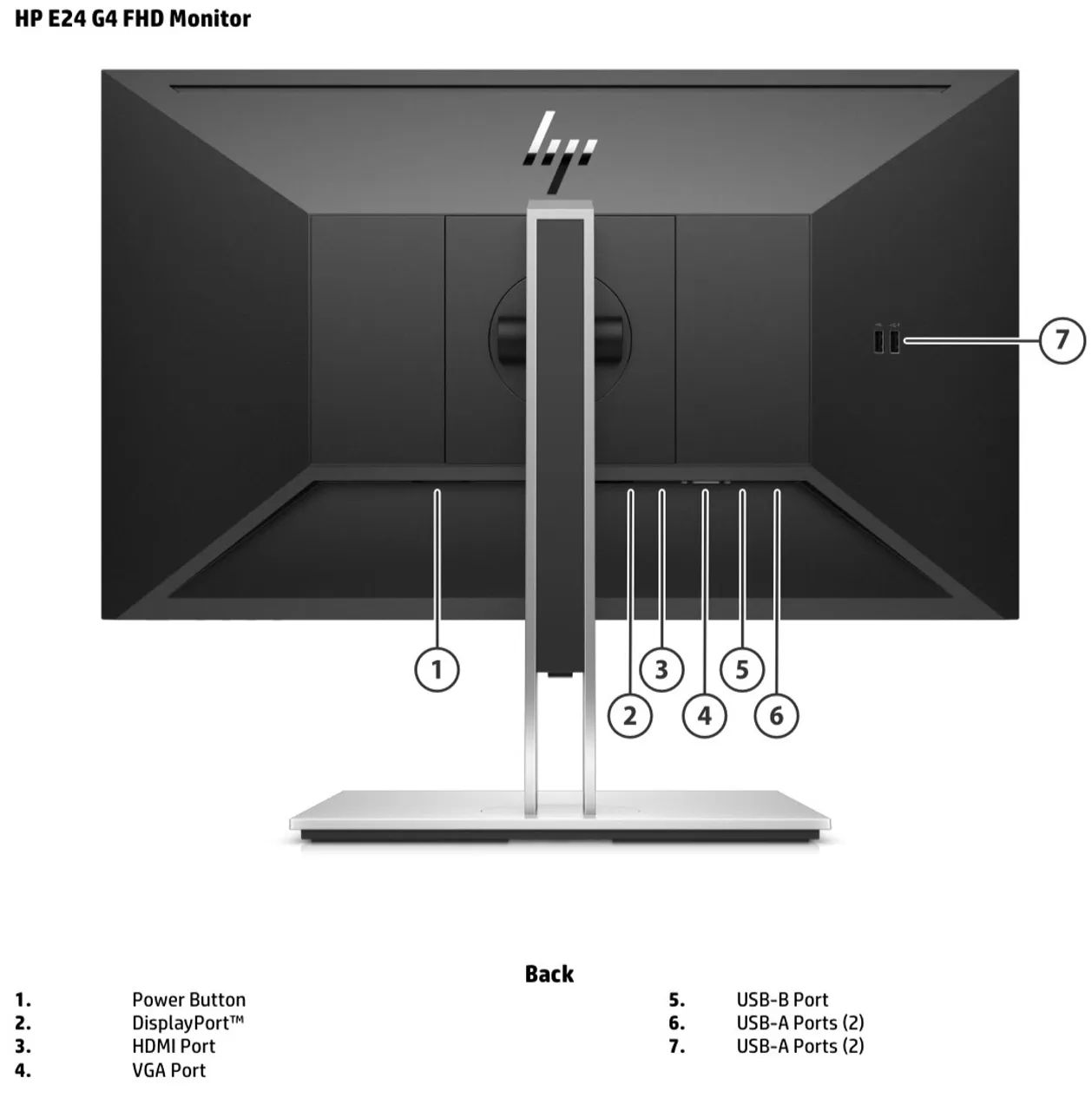 Monitor HP E24 G4 FHD ideal trabalhar  - Foto 3