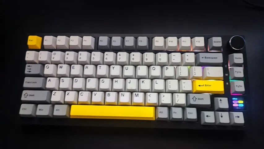 Teclado Ajazz AK820 pro 75% com tela TFT  - Foto 4