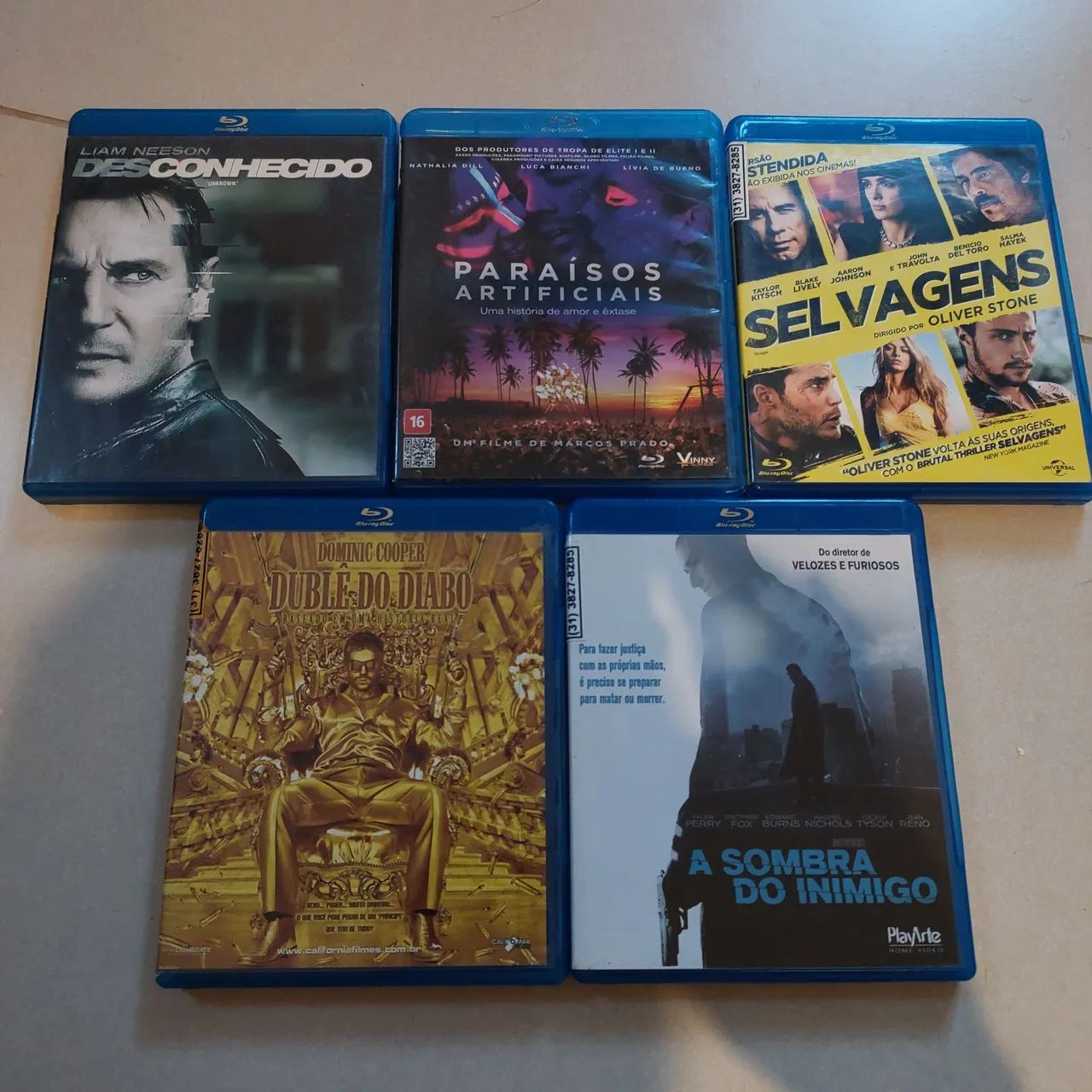 Blu Ray 5 super sucessos