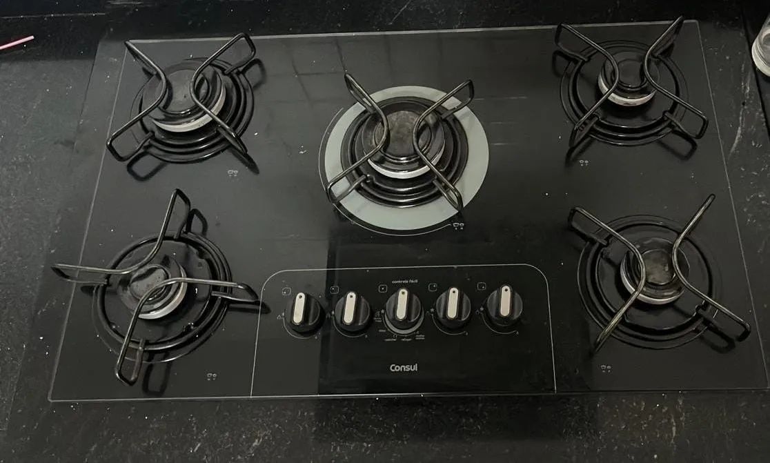 Cooktop consul 5 bocas